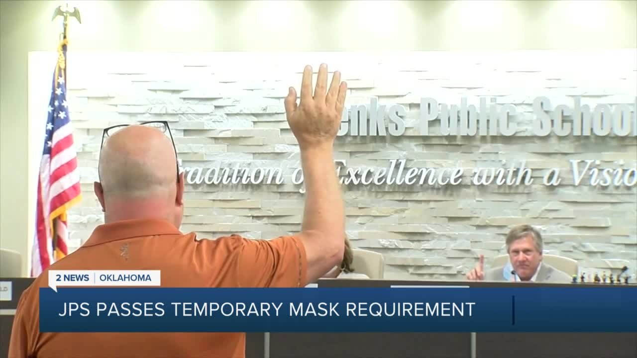 JPS Passes Tempory Mask Requirement