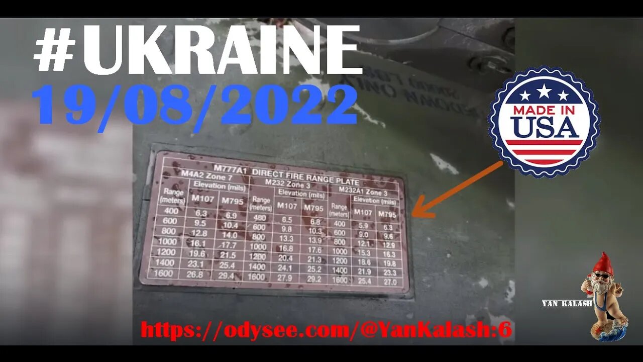 #Ukraine . Briefing du Ministère de la défense Russe . 19/08/2022 V.F