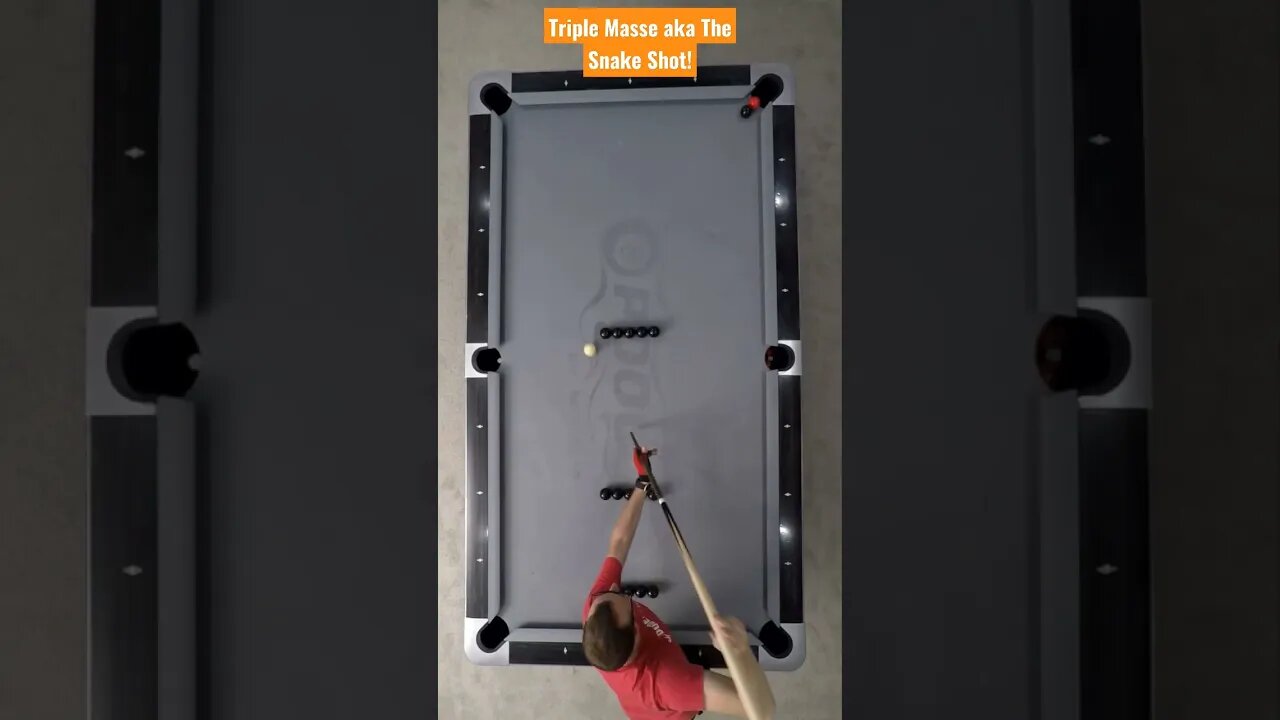 Triple Masse aka The 🐍 Shot! #shorts