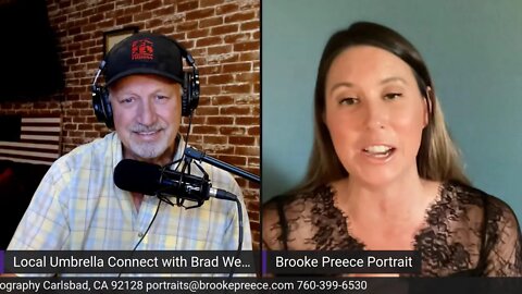 Brooke Preece LIVE on Local Umbrella Connect with Brad Weber