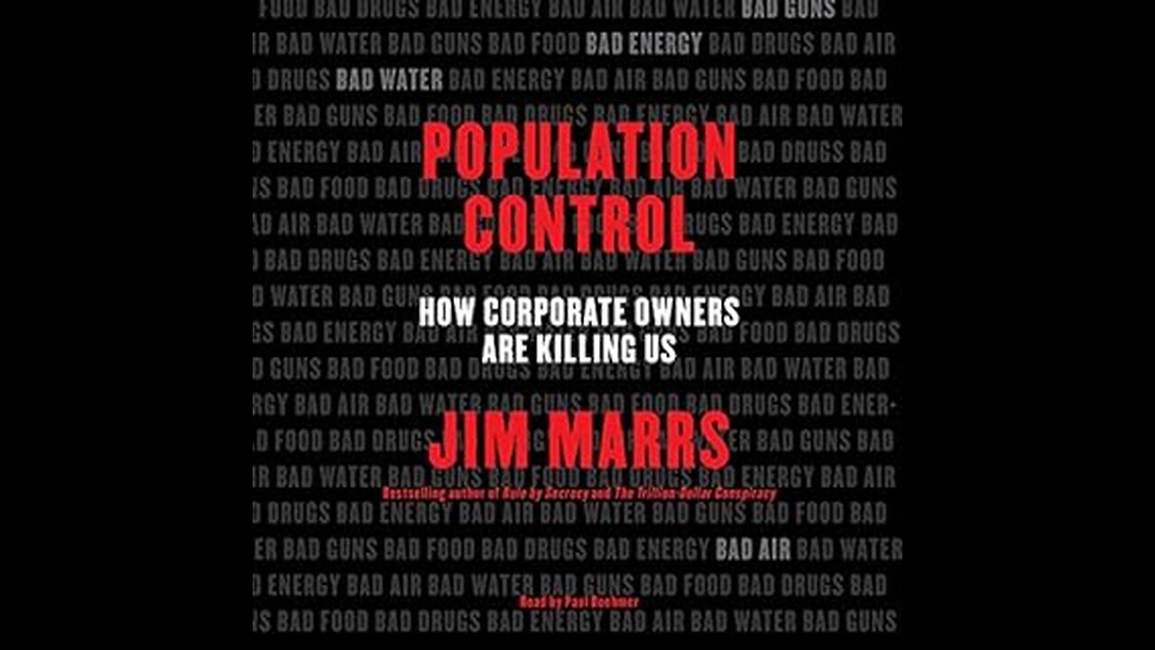 AGENDA FOR THIS 21 CENTURY NWO POPULATION CONTROL JIM MARS EUGENIC SLOW PROFITABLE MURDER