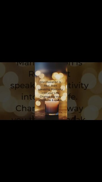 Manifestation is Real