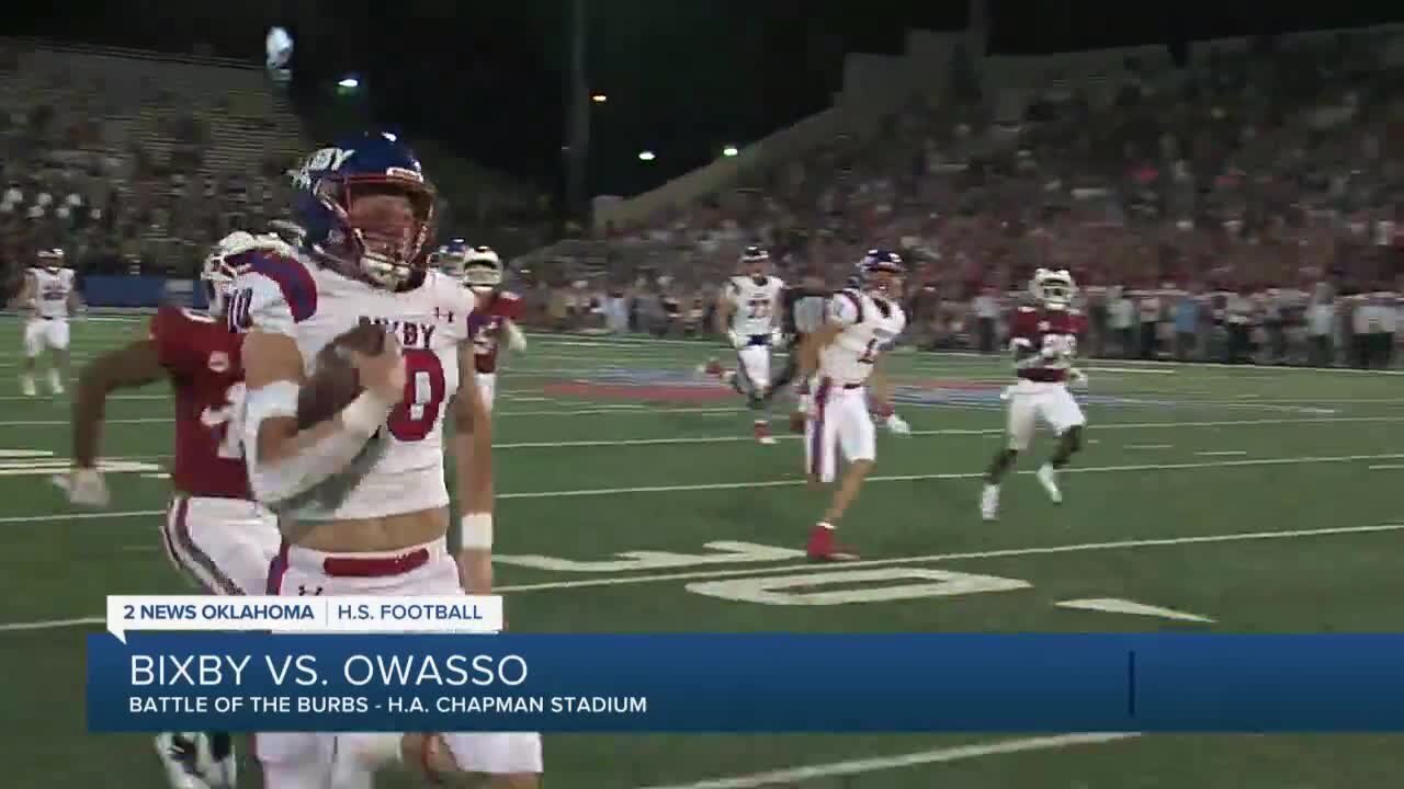 Bixby tops Owasso in Battle of the Burbs