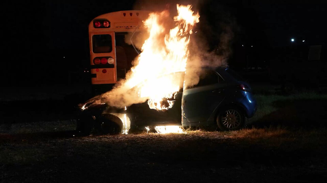 FireStopper®️ EXTINGUISHES FULLY ENGULFED AUTO IN LESS THAN 10-SECONDS