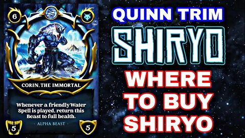 Where To Buy Shiryo | Play And Earn | Mythic Card | NFT Gaming | Quinn Trim | Games World.