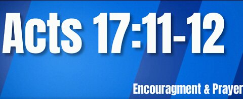 Acts 17:11-12