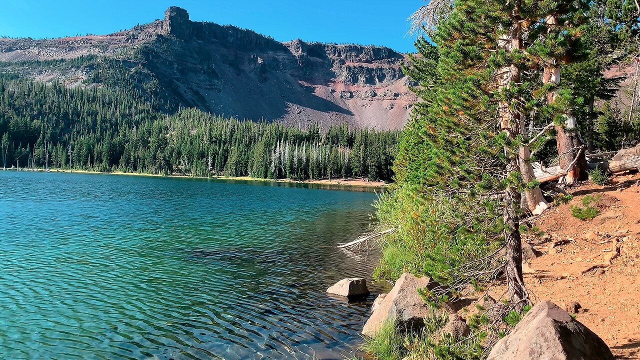 FULL HIKE to Little Three Creek Lake! | Driftwood | Deschutes | Three Sisters | Central Oregon | 4K