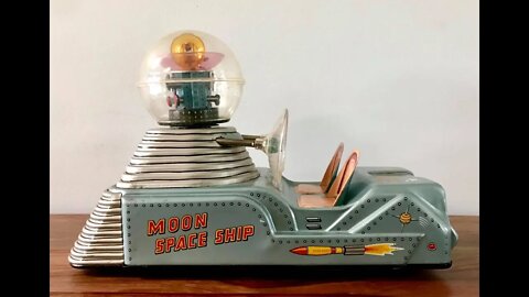 Moon Space Ship by Linemar Japan 1960’s