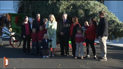 LIVE: First Lady Jill Biden Welcoming the White House Christmas Tree...