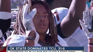 Oklahoma State dominates TCU, 31-6