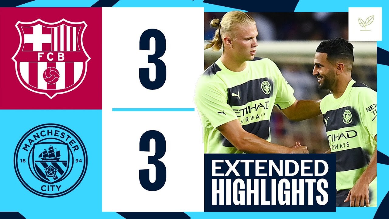 CITY AND BARCA SHARE SIX-GOAL THRILLER | FC Barcelona 3-3 Man City | HIGHLIGHTS