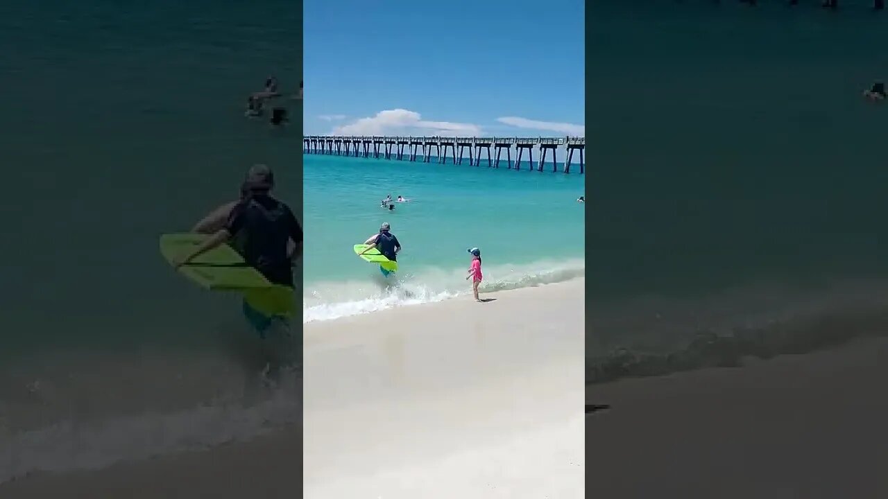 The water was PERFECT! 💯😍