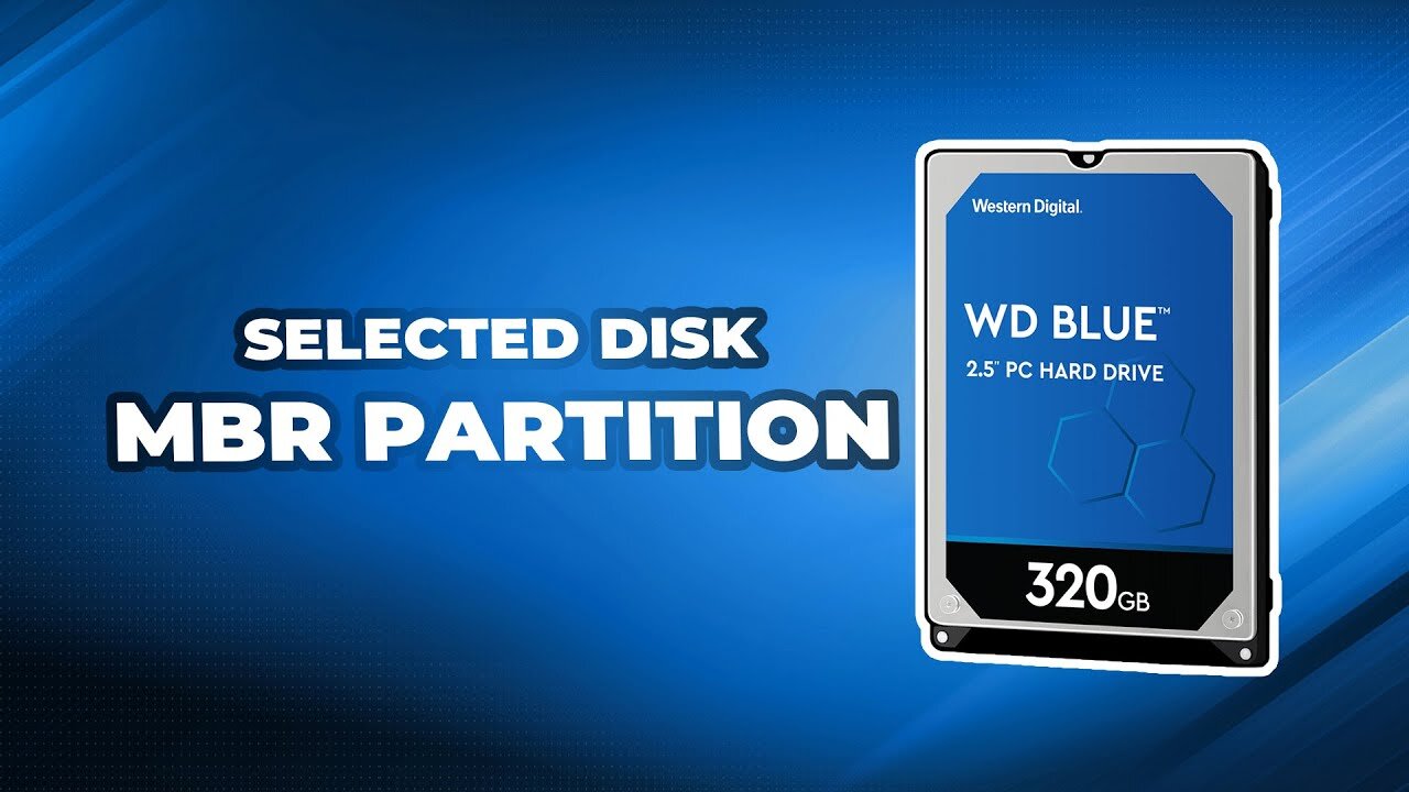 [Solved] The Selected Disk Has an MBR Partition Table Fixed