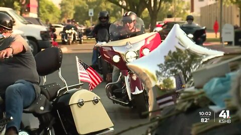 Memorial for slain North Kansas City officer Danny Vasquez continues to grow