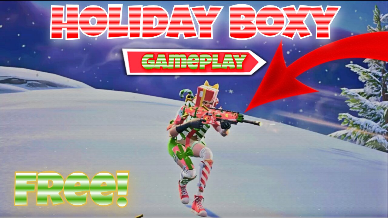 Open Your Gift Today To Receive Holiday Boxy! #fortnite #gaming #epicgames #fortnitebr