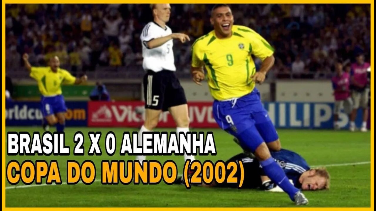 COPA DO MUNDO DE 2002: BRASIL X ALEMANHA - FINAL (JOGO COMPLETO - 1080p)