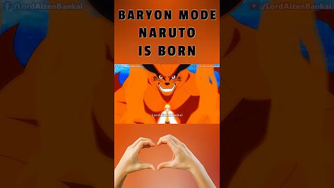 BARYON MODE NARUTO IS BORN