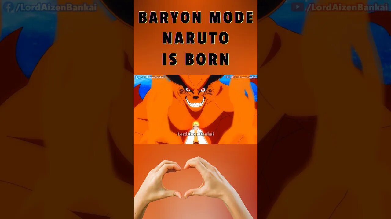 BARYON MODE NARUTO IS BORN