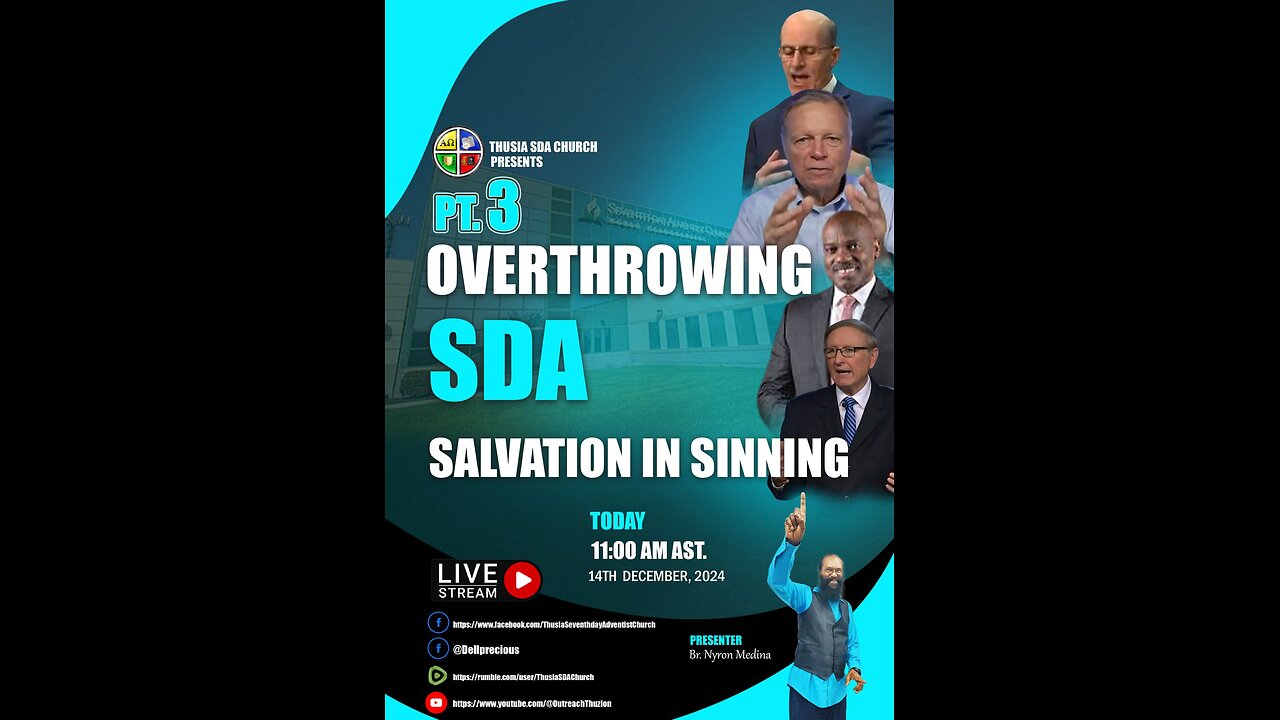 Part 3- Overthrowing SDA Salvation in Sinning