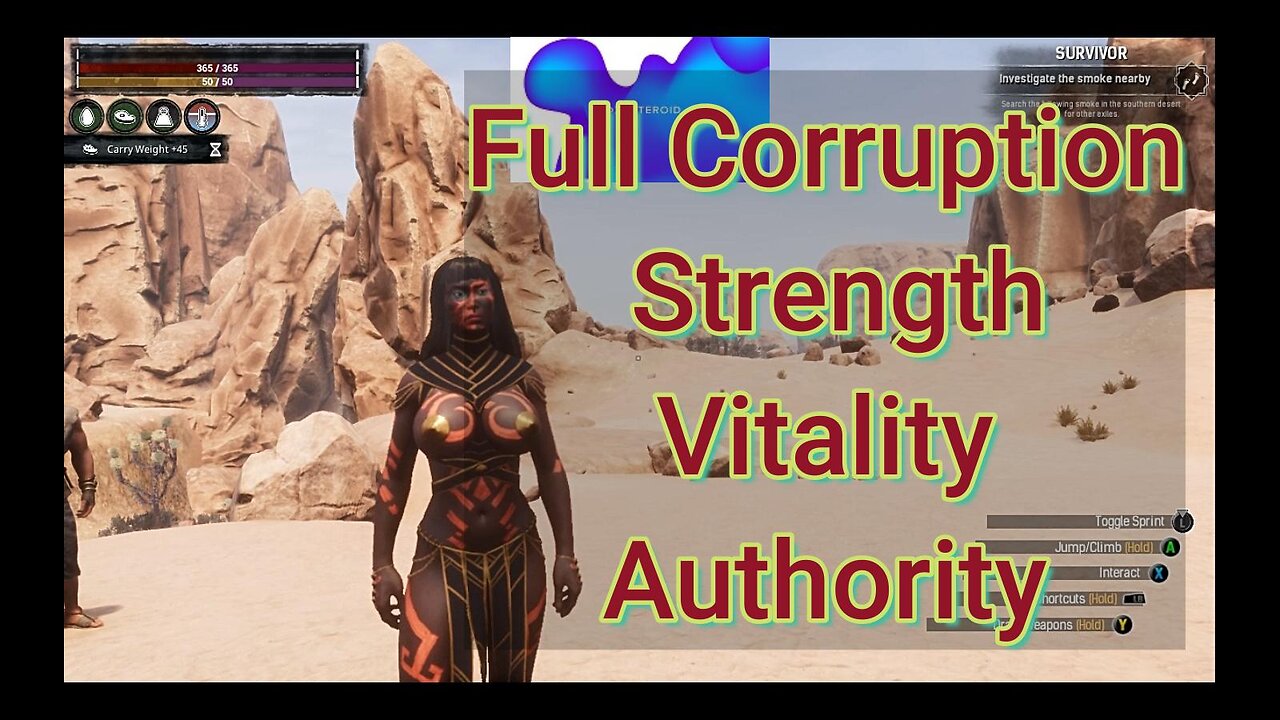 Conan Exiles Beginners Guide Full Corruption Strength Vitality Authority Big Busty Boobs