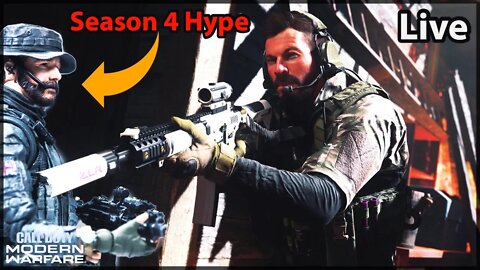 Modern Warfare Season 4 HYPE! Live After Dark