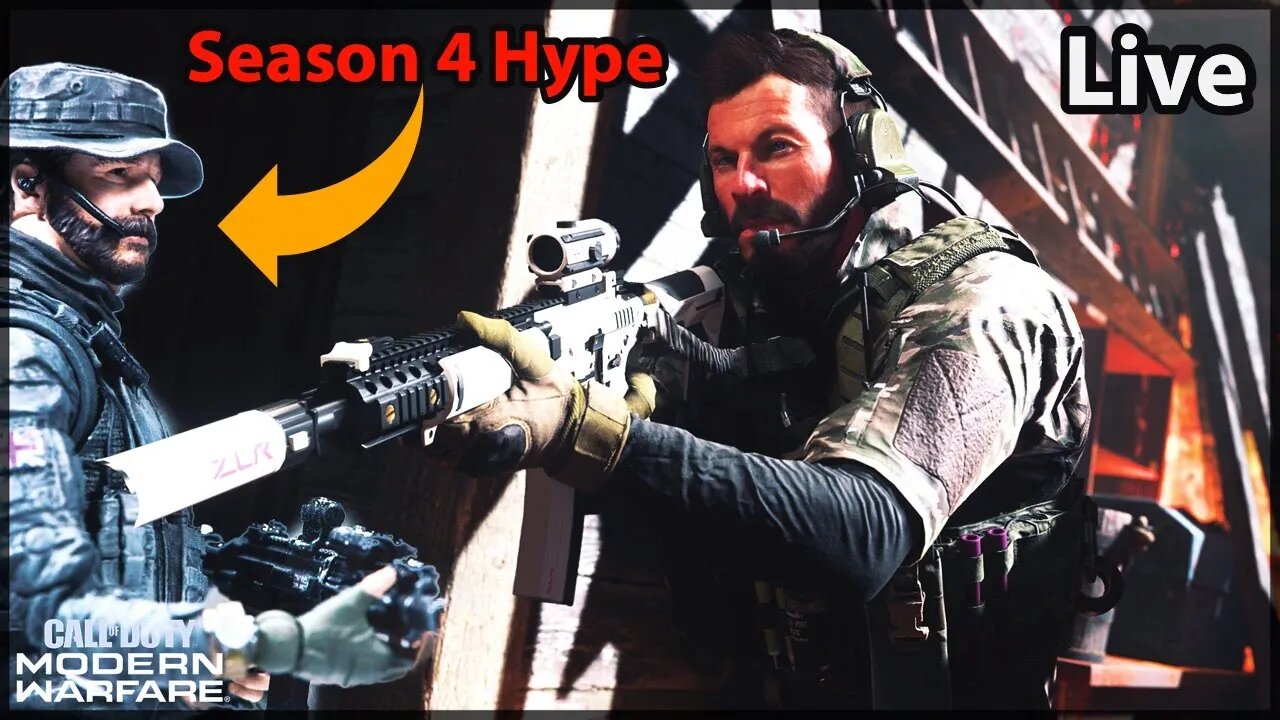 Modern Warfare Season 4 HYPE! Live After Dark