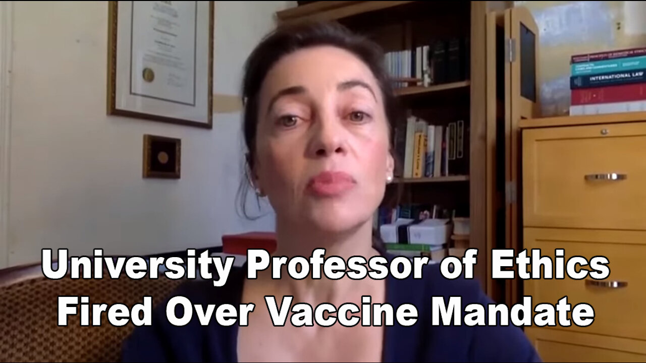 University Professor of Ethics Fired Over Vaccine Mandate