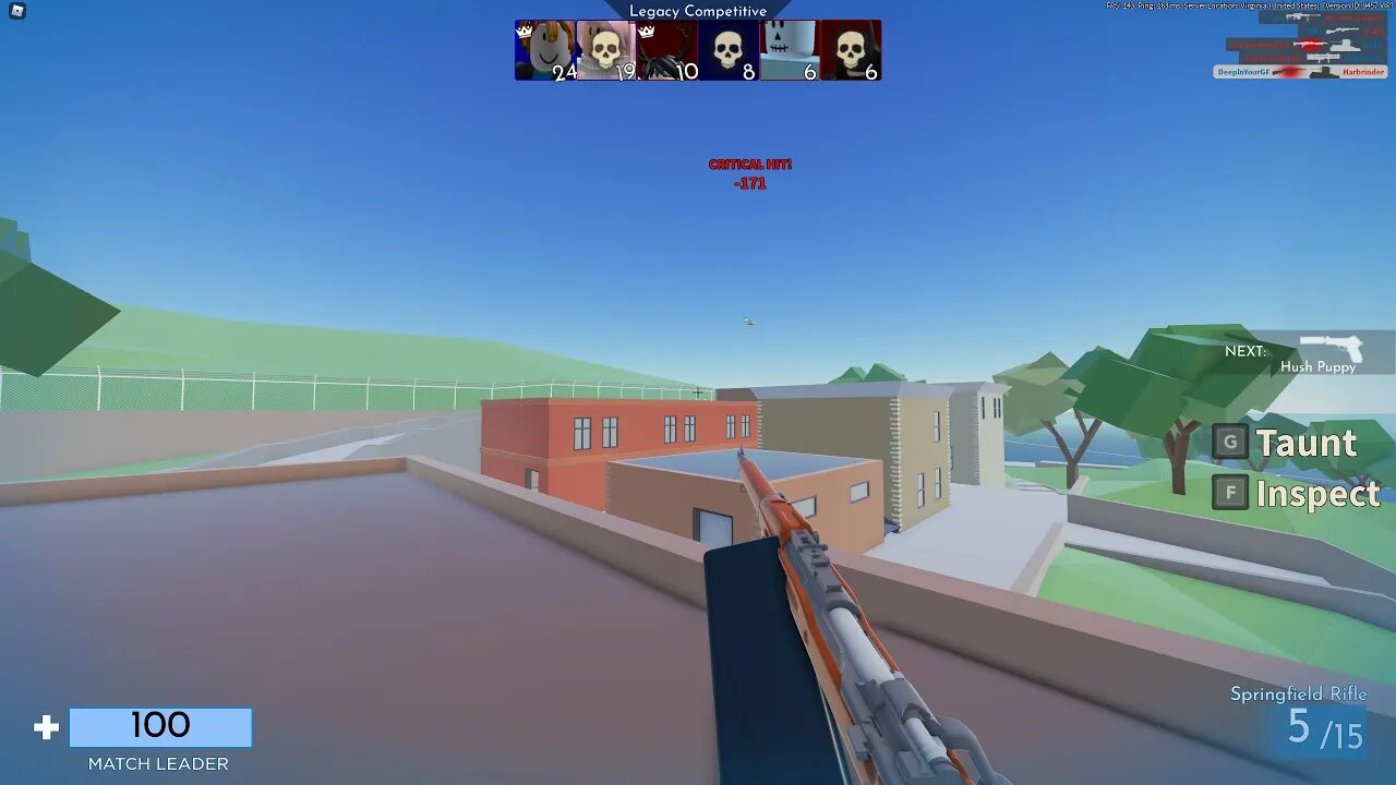 CLAPPING Kids in a 3v3!!! (Roblox Arsenal)