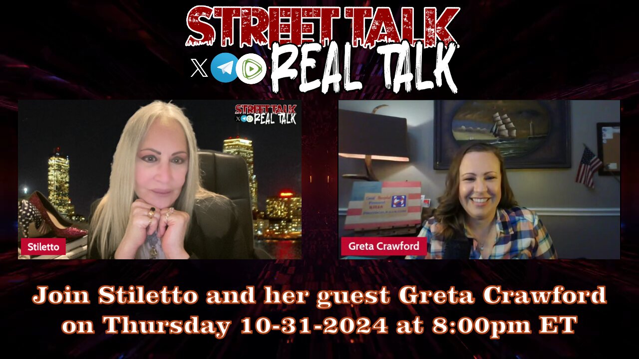 Rebroadcast of Street Talk with Stiletto 10-31-2024