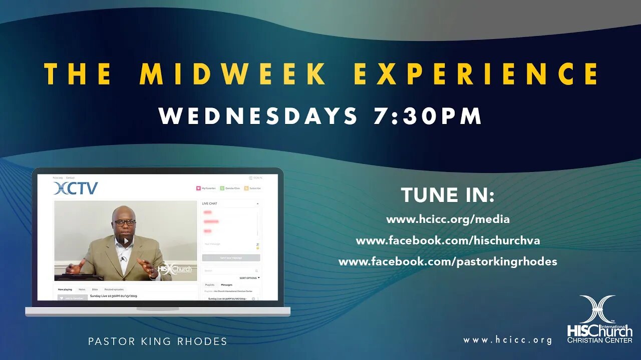 His Church MIDWEEK Experience Live - Equipped to Win, How Do You View The World Around You - Part 2