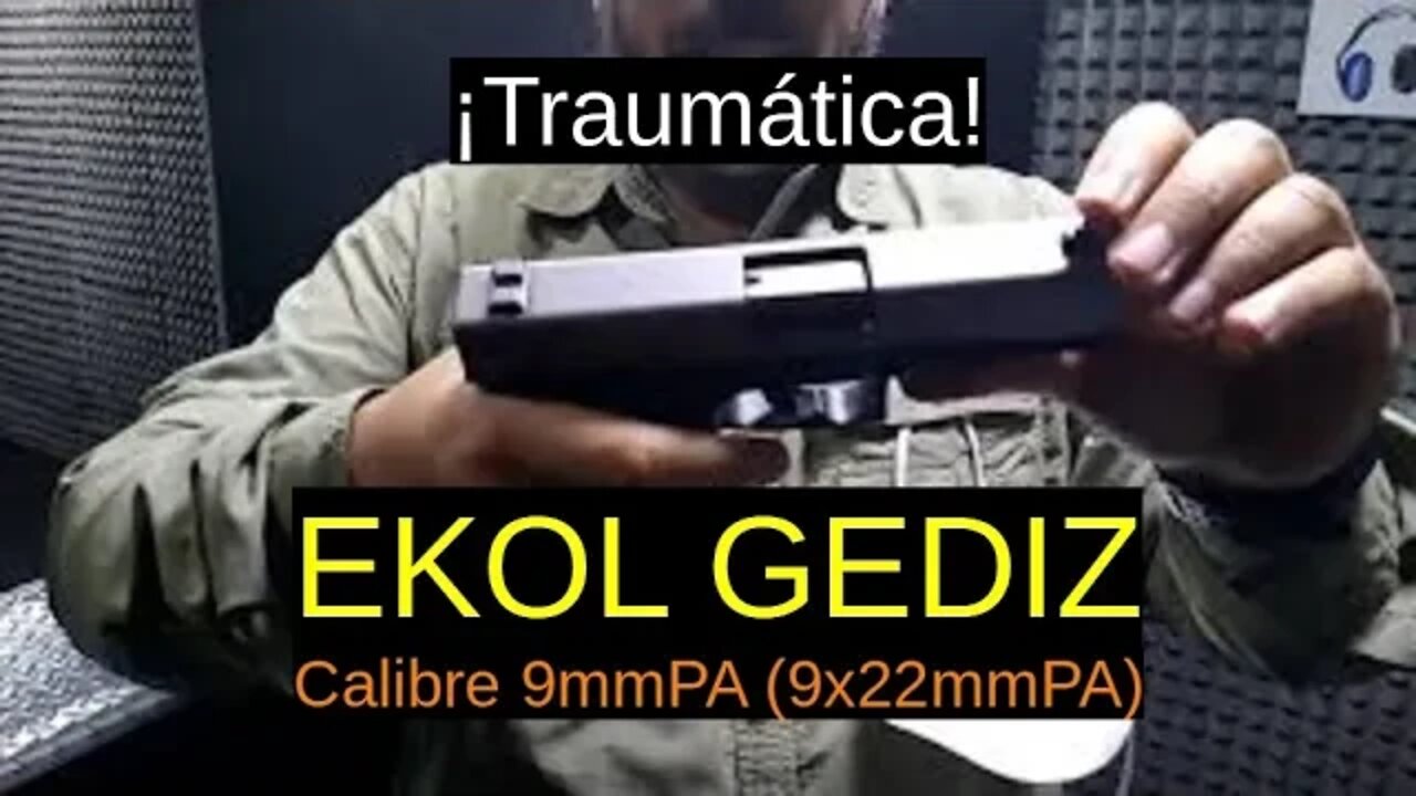 (Traumática) Ekol Gediz - Calilbre 9mm PA (9x22mm PA)