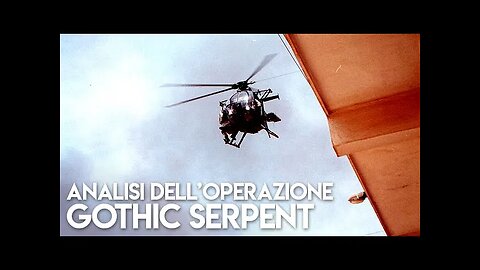 Analisi dell' Operazione Gothic Serpent - Black Hawk Down - 3 4 ottobre 1993