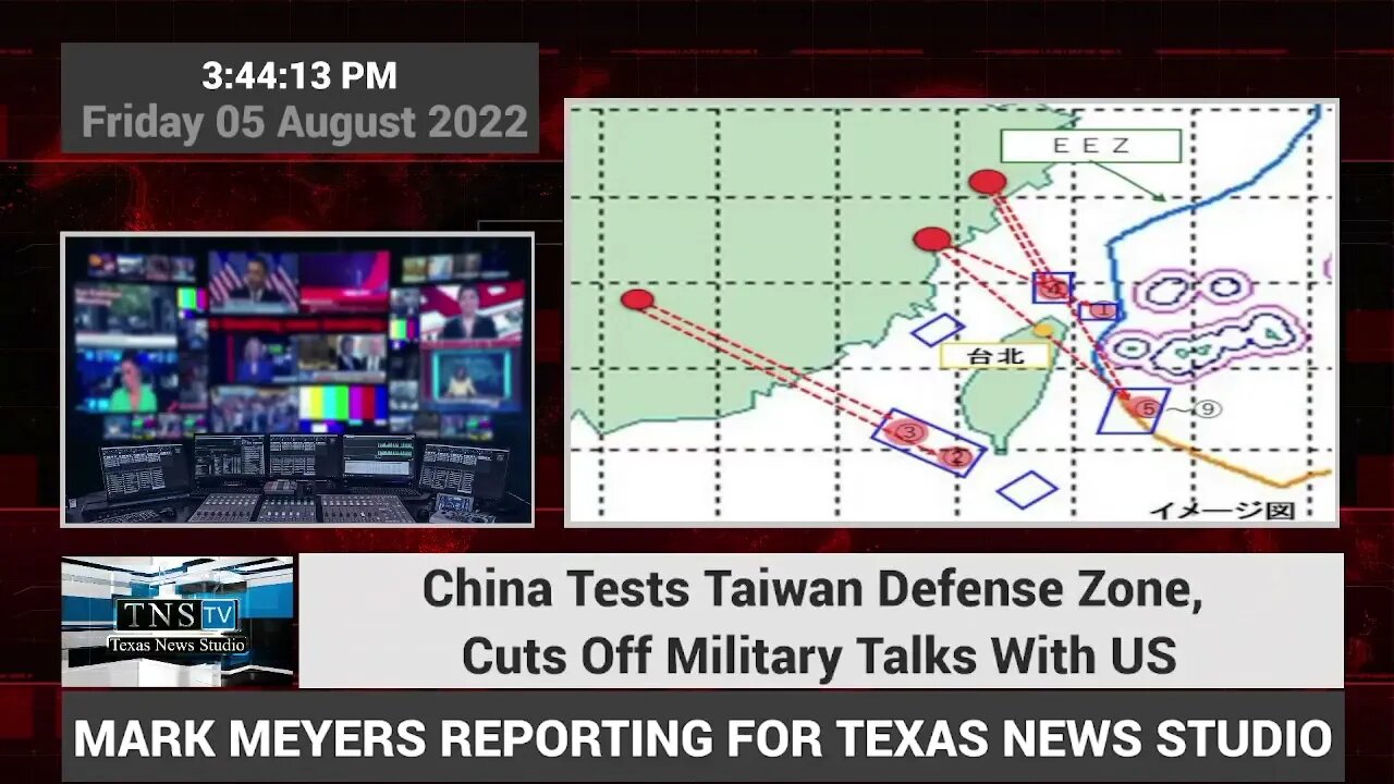 China Tests Taiwan Defense Zone, Cuts Off Military Talks With US