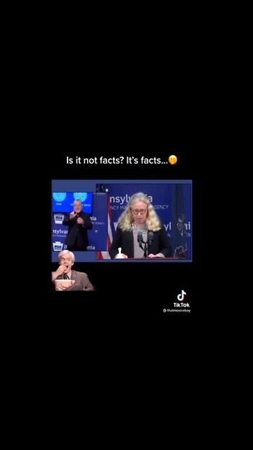 Facts are facts! Asst. Health Secretary - Rachel Levine