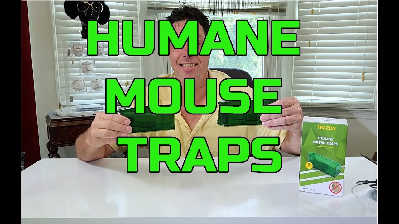 Awesome Design - Trazon Humane Reusable Mouse Trap 2-Pack