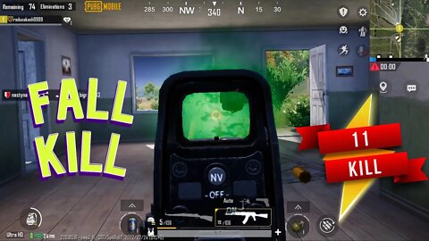 Fall Kill | PUBG Gameplay | Noob GAMER |