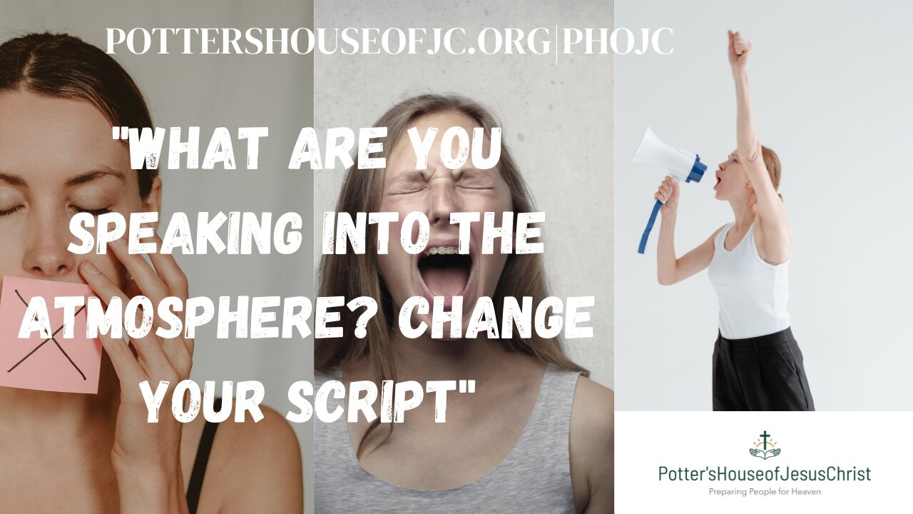 ThePHOJC LiveStream 2-4-22: "What Are You Speaking Into The Atmosphere? Change Your Script"