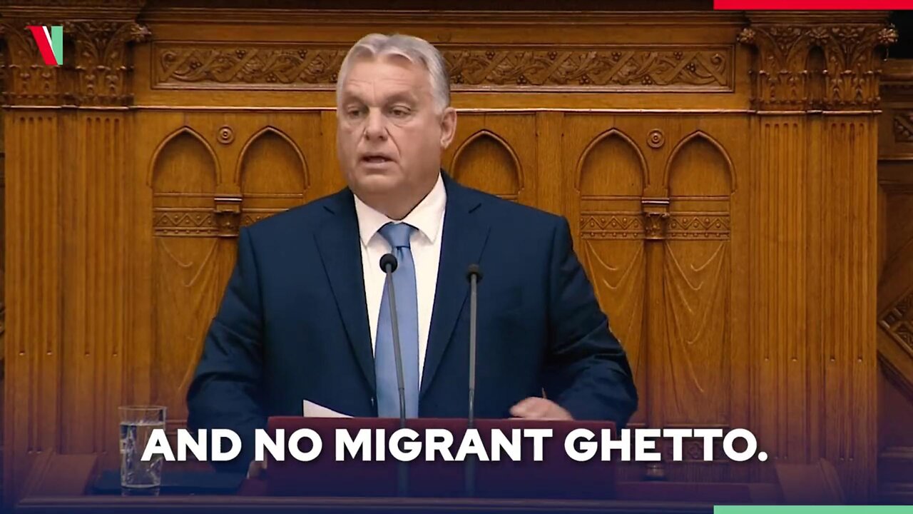 PM Orbán: There will be no migrant ghettos in Hungary!