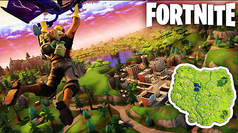 Playing The OG Fortnite Map!