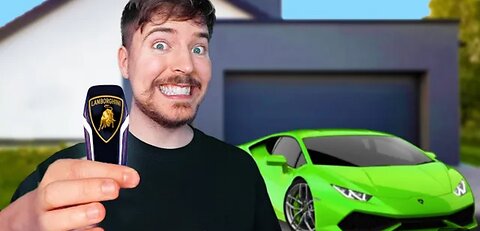 Fidias Won the Lamborghini From rom MrBeast