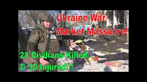Ukraine War Massacre: 28 Killed At Market In Donetsk