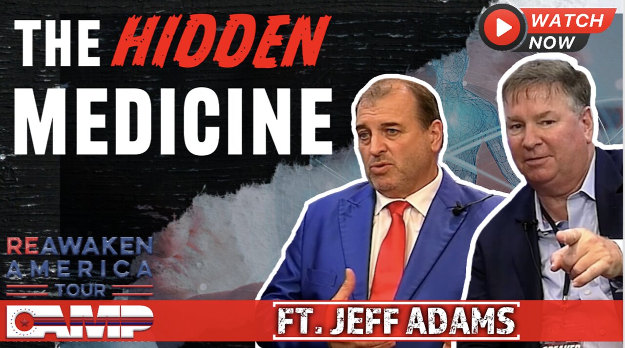 Jeff Adams: The Hidden Medicine | Reawaken America Interviews – Miami, Fl.