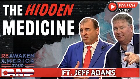 Jeff Adams: The Hidden Medicine | Reawaken America Interviews – Miami, Fl.