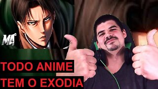 REACT Levi Shingeki no Kyojin - Capitão M4rkim - MELHOR DO MUNDO