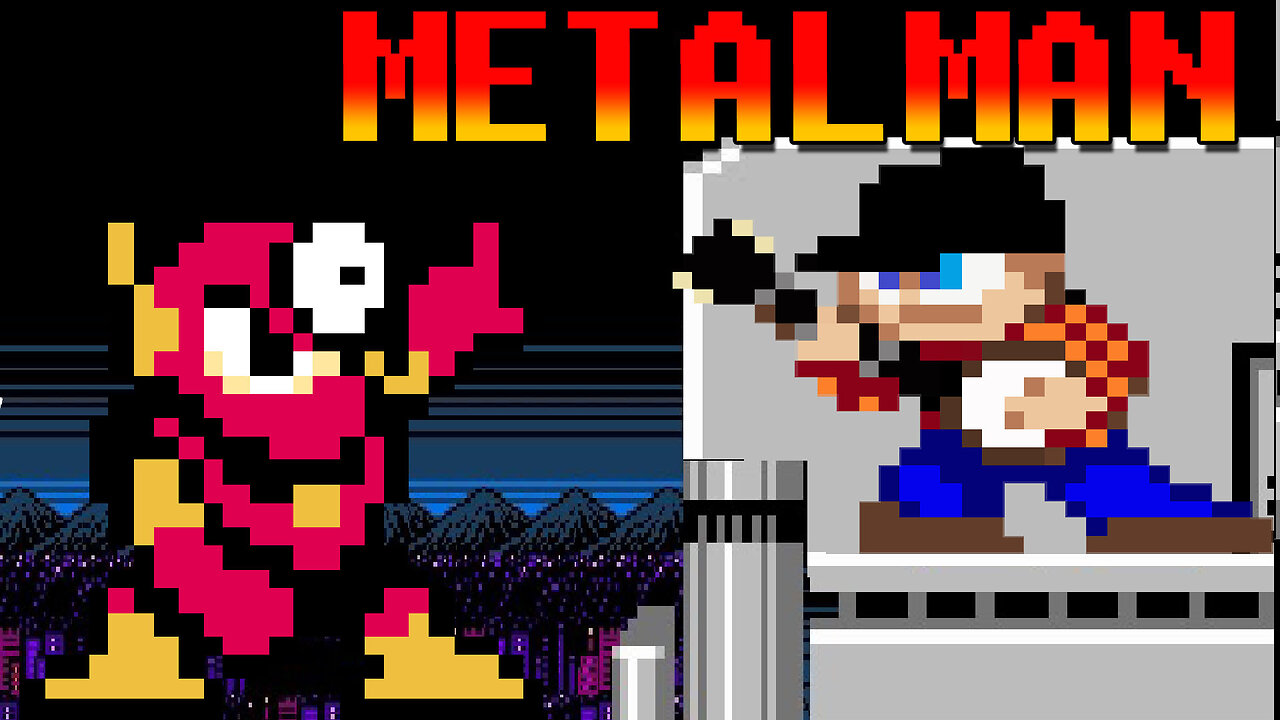 MegaMan 2 - Metal Man cover