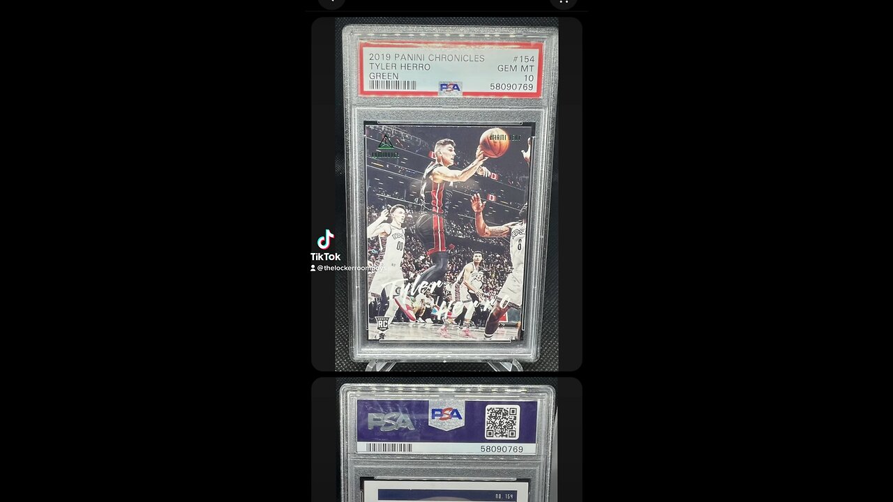 Tyler herro Rc PSA mint 10