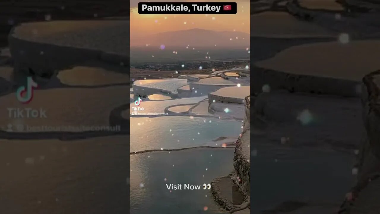 Pamukkale, Turkey 🇹🇷 #shorts #turkeytourism #pamukkale #turkey #tourism