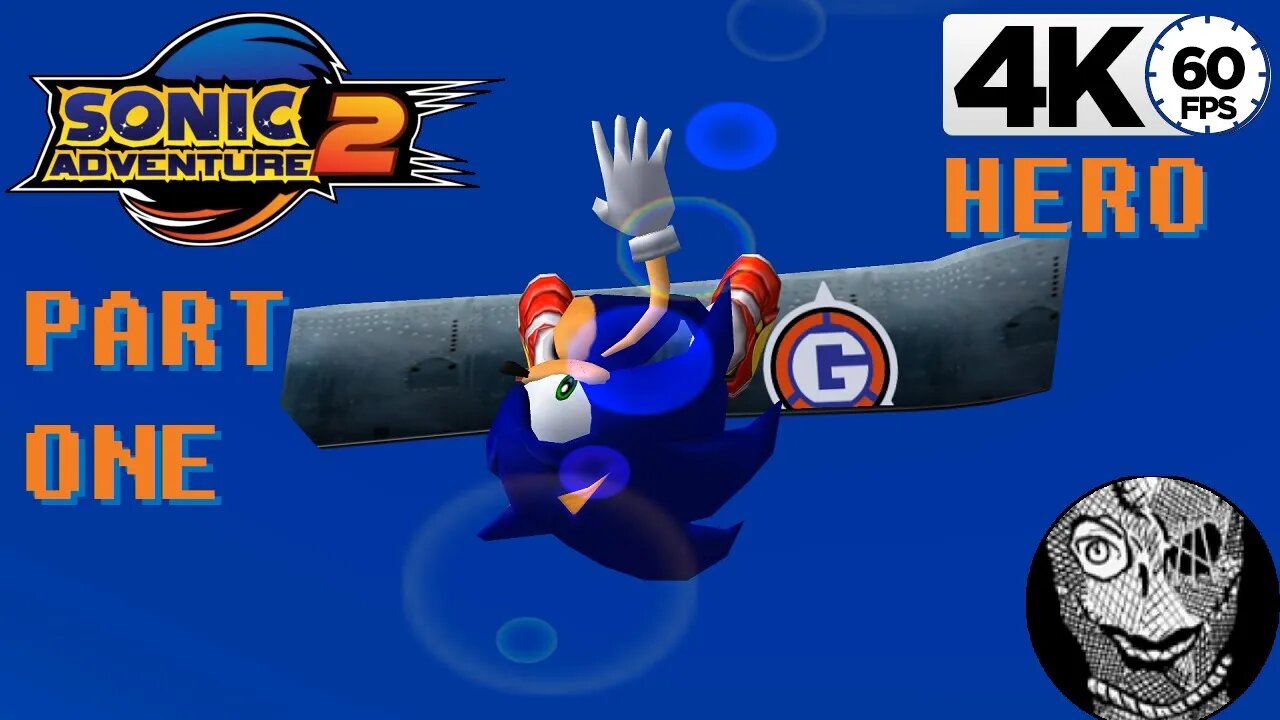 (PART 01) Sonic Adventure 2 4k [Stage 01: City Escape] Hero Storyline