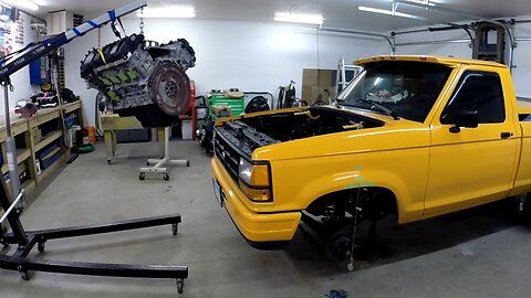 Coyote Swapping My 89 Ford Ranger (pt1 disassembly)