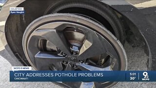 Potholes wreaking havoc in Cincinnati